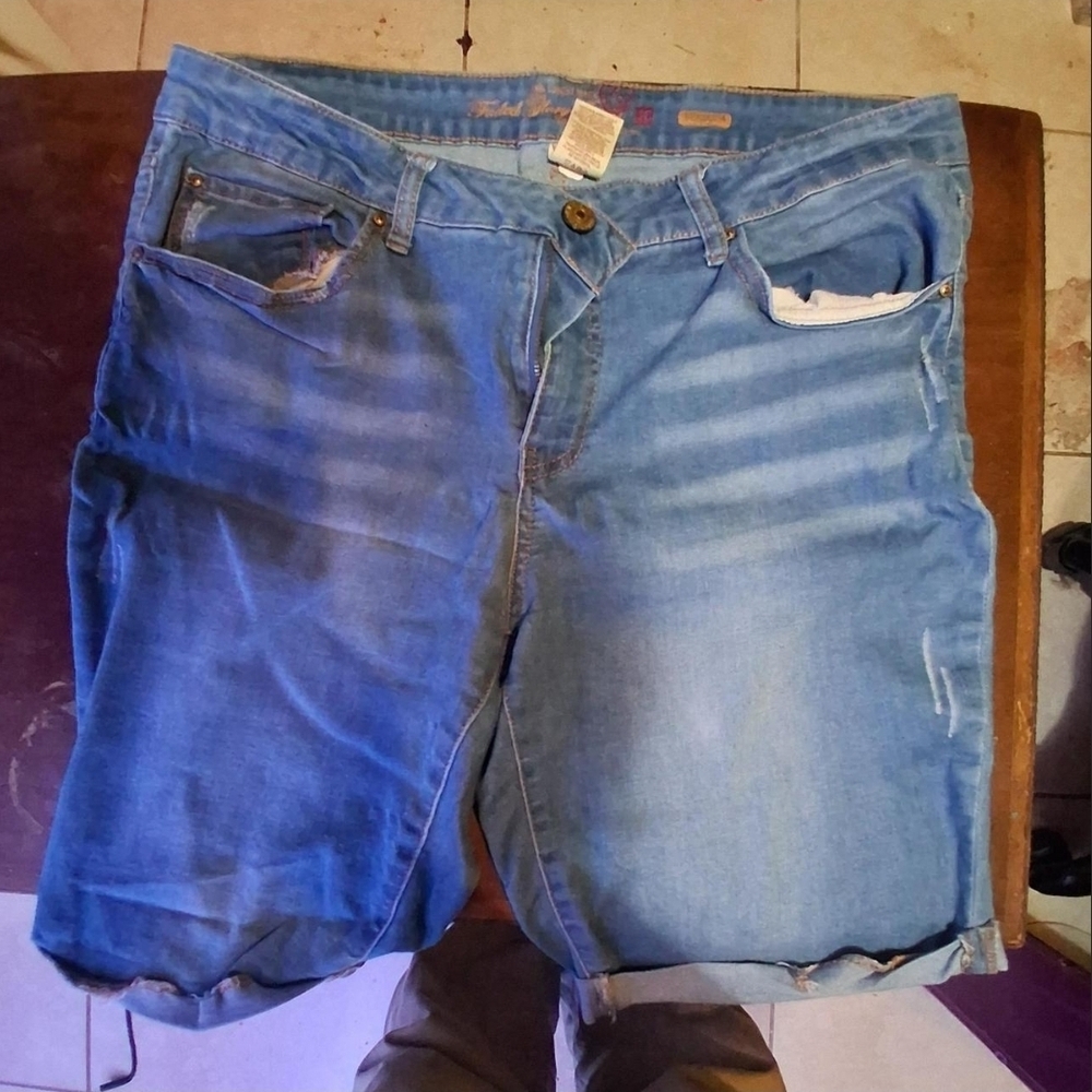 Faded Glory Blue Jean Shorts